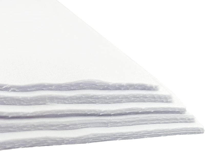 ENTELARE Pre-Cut Charm Packs Cotton Square Bundles 10"x10" 45 Pieces White - Image 3